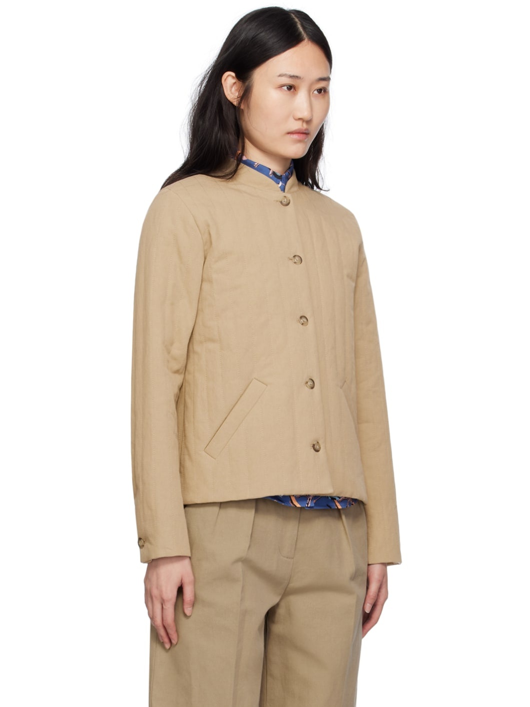 Beige Aurore Jacket - 2