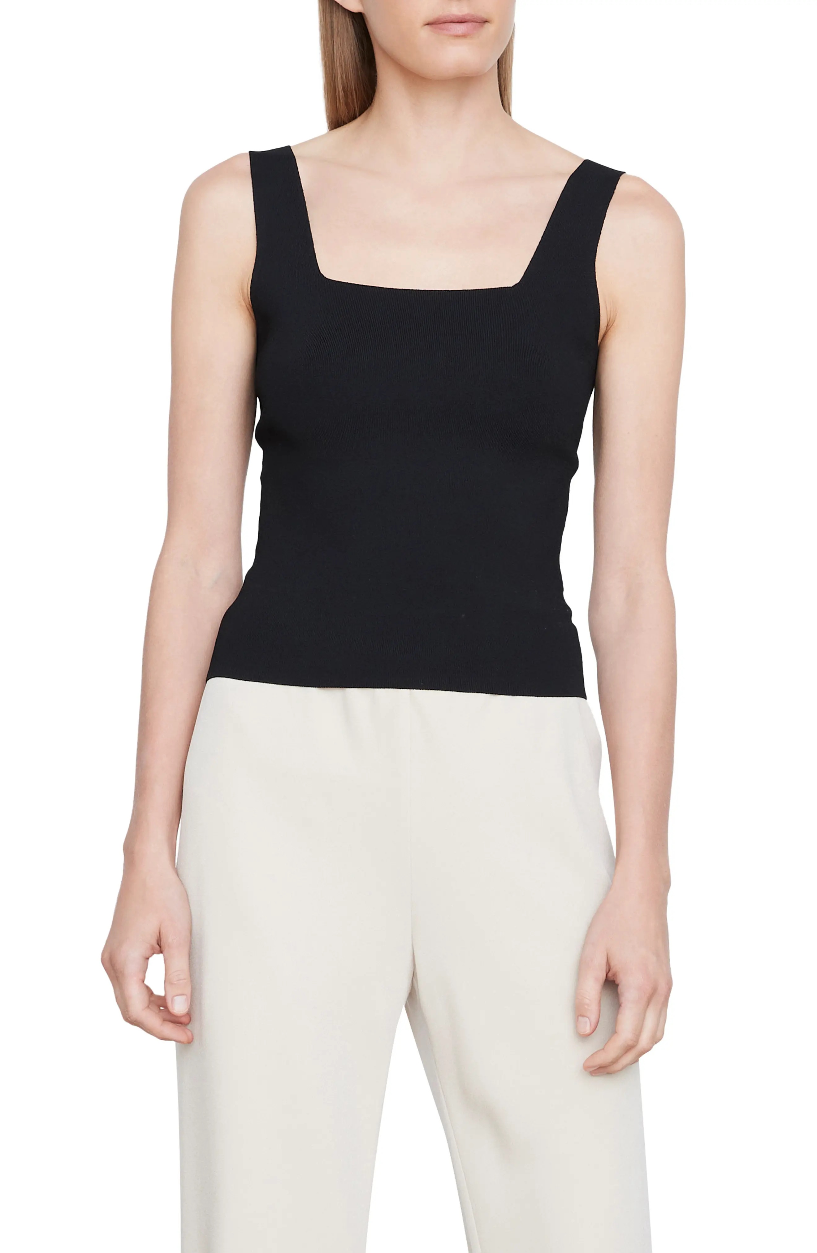 Square Neck Tank Top - 1