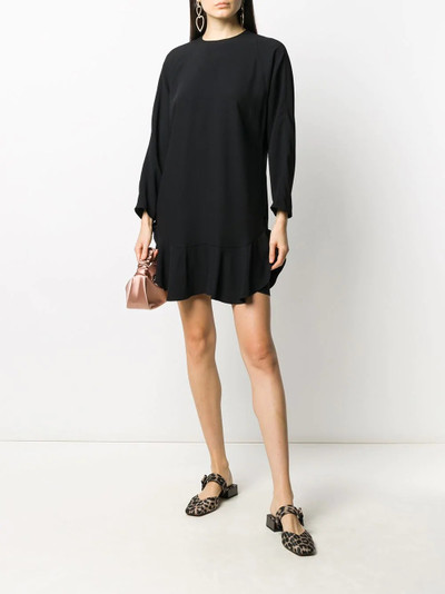 REDValentino pleated edge mini dress outlook