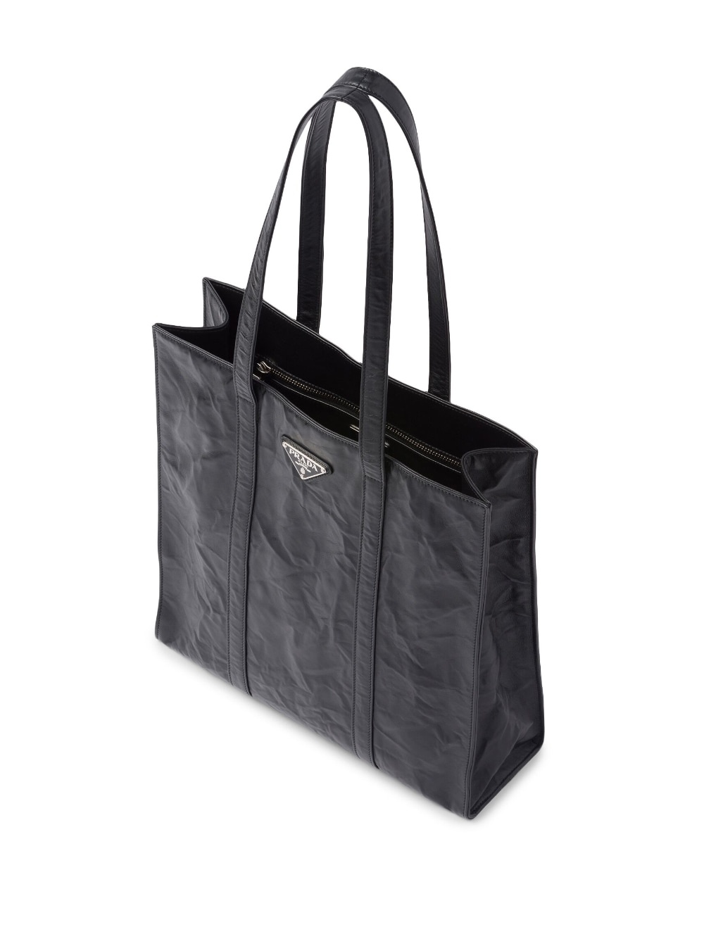 nappa-leather tote bag - 5