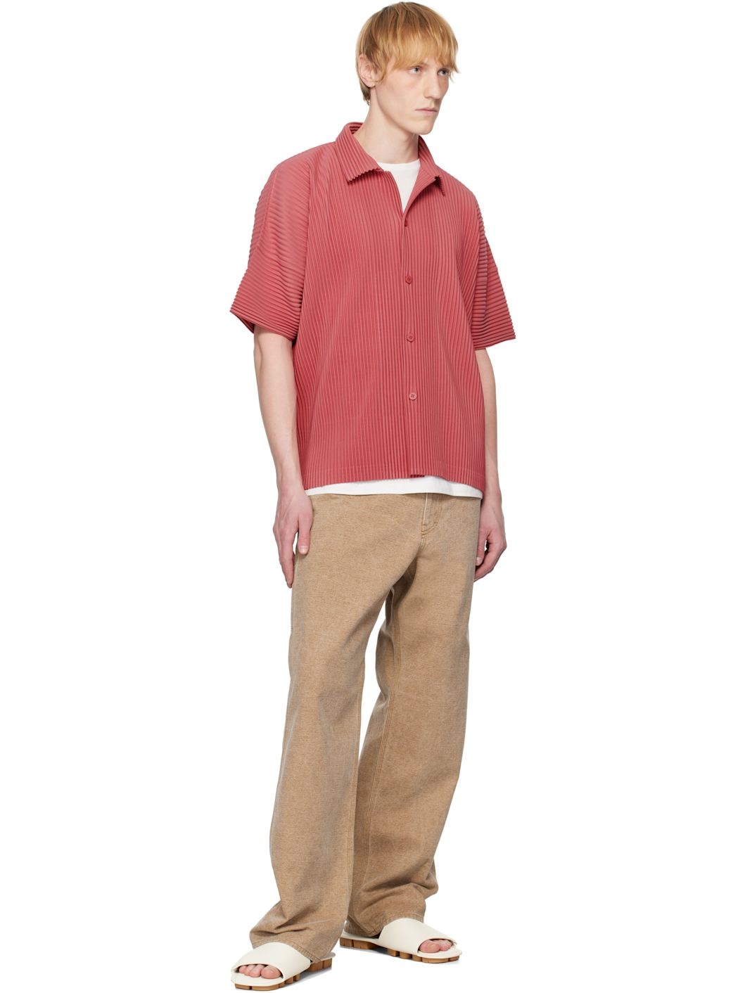 Red Monthly Color April Shirt - 4
