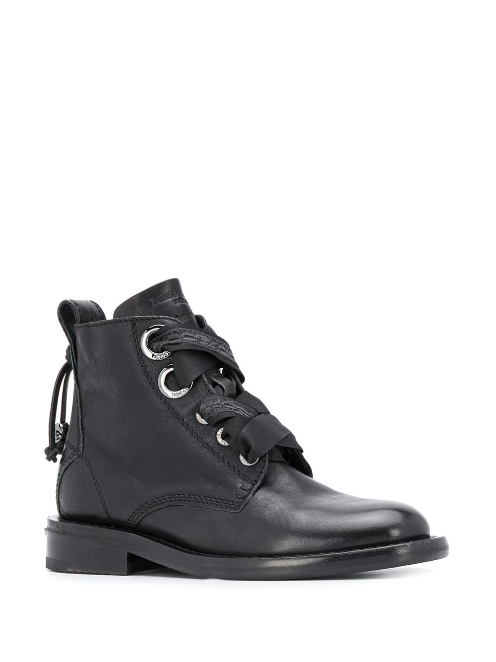 lace-up 30mm ankle boots - 2