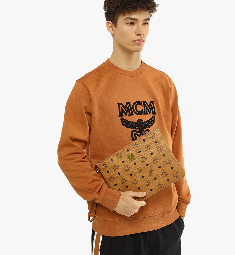 Wristlet Zip Pouch in Visetos Original 6