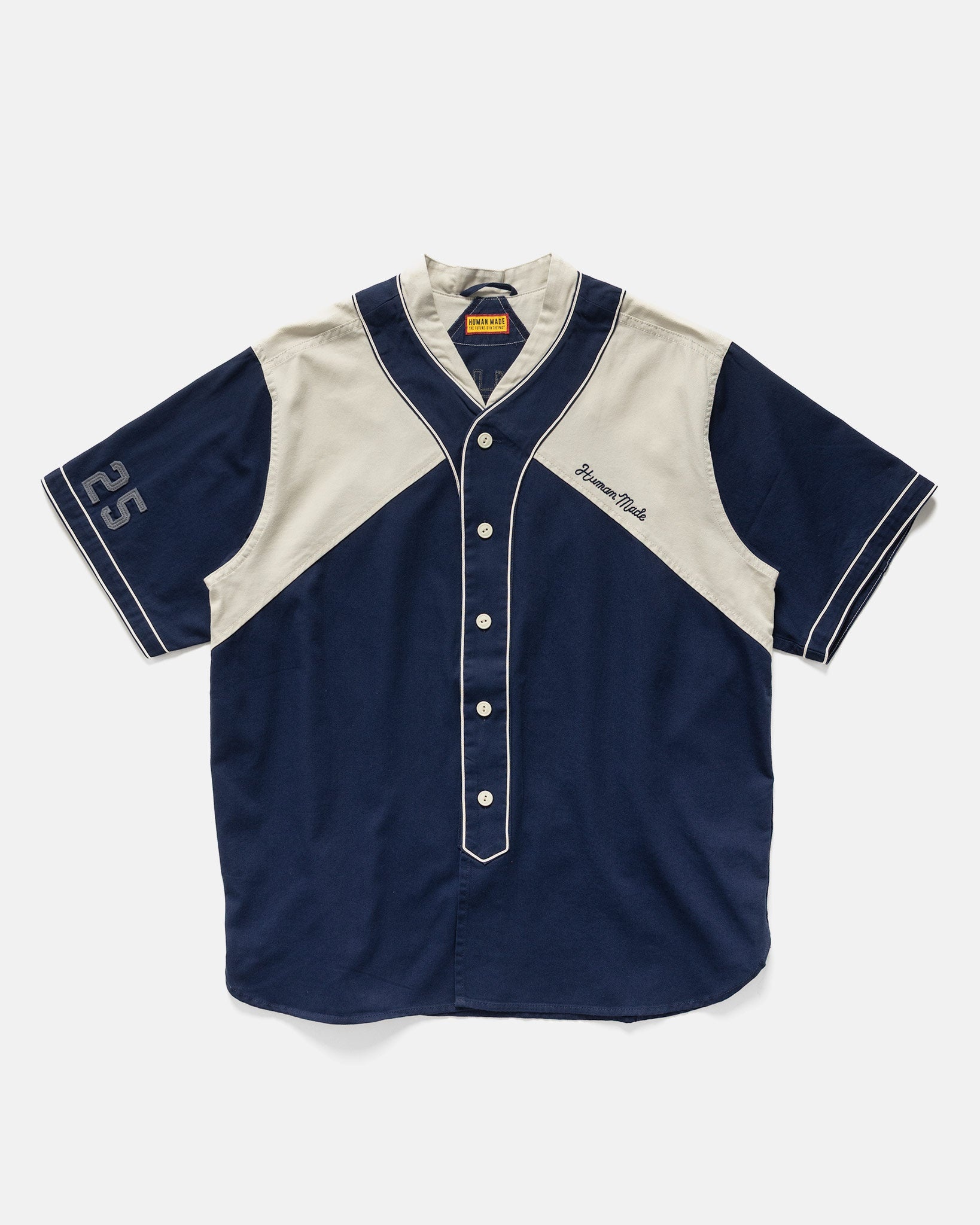 Baseball Shirt Navy - 1