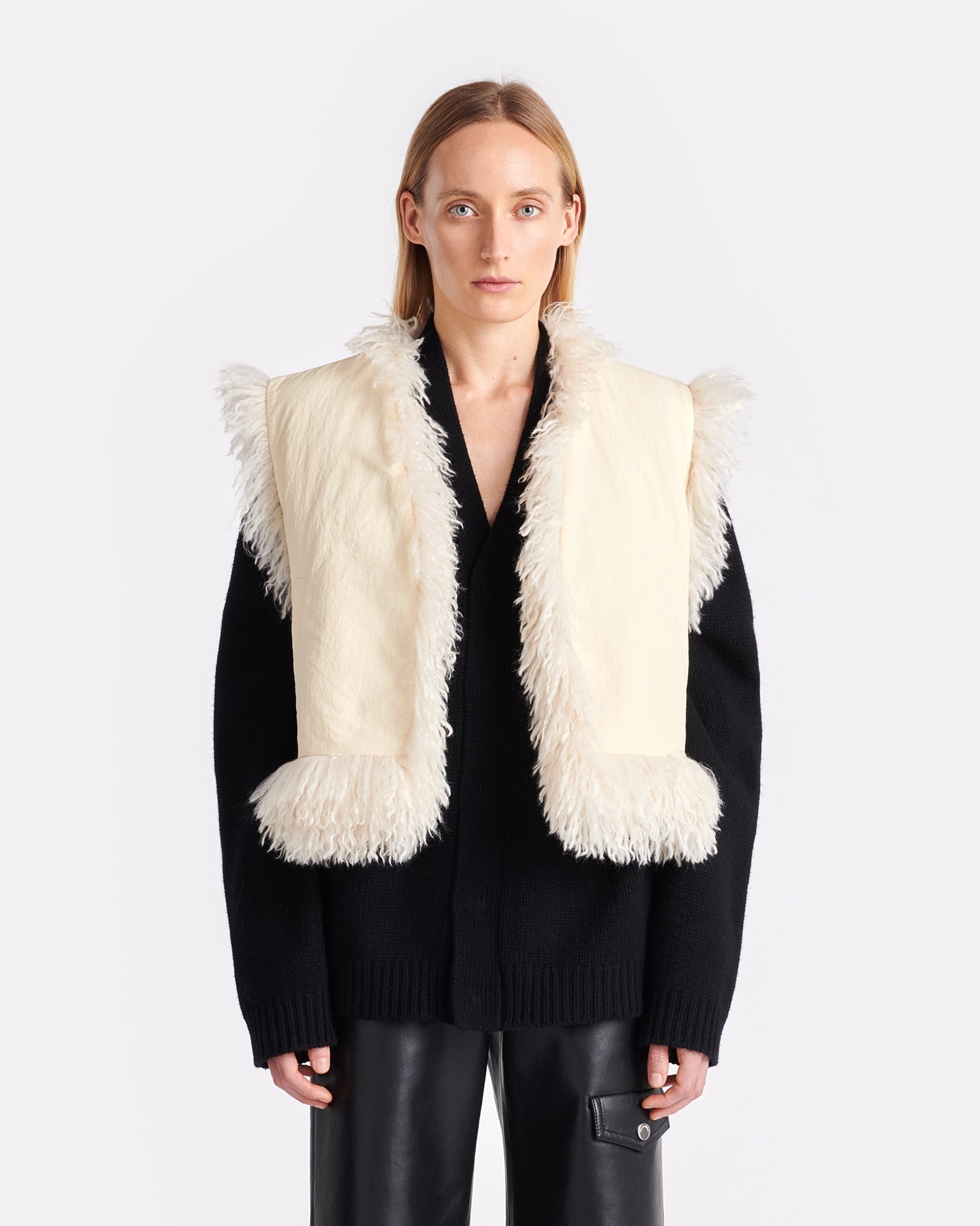 Faux Racka Fur Vest - 10