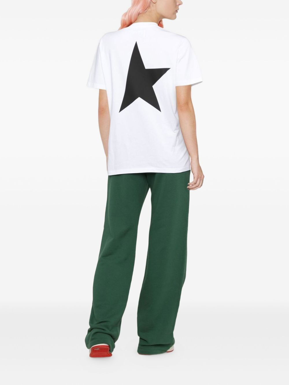 star-print cotton T-shirt - 4