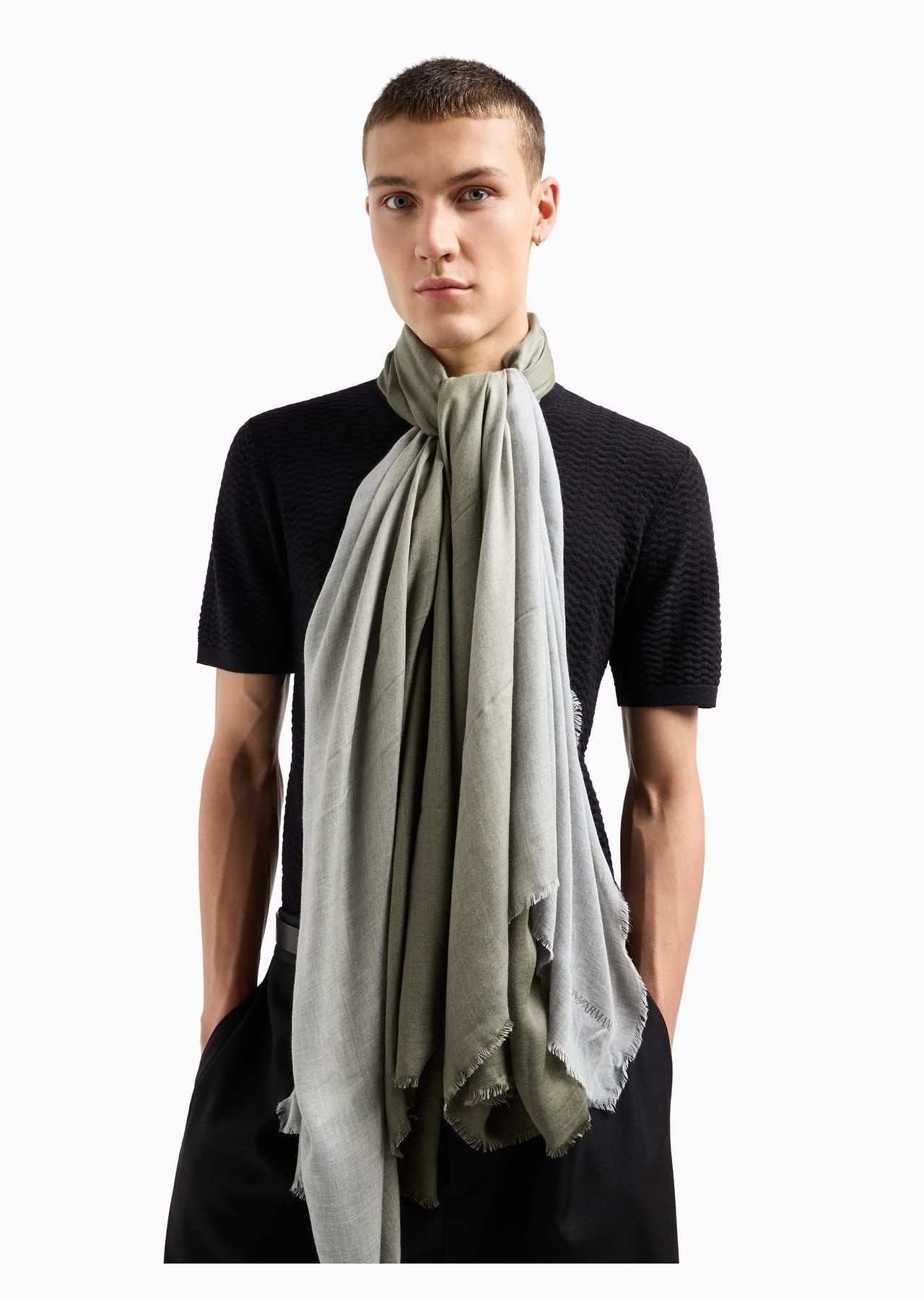 Modal faded stole - 3