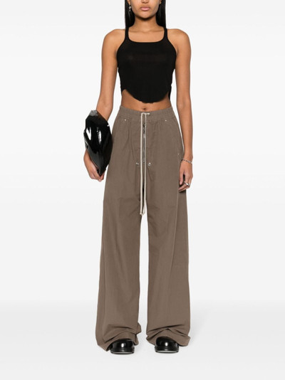 Rick Owens DRKSHDW cropped cotton tank top outlook
