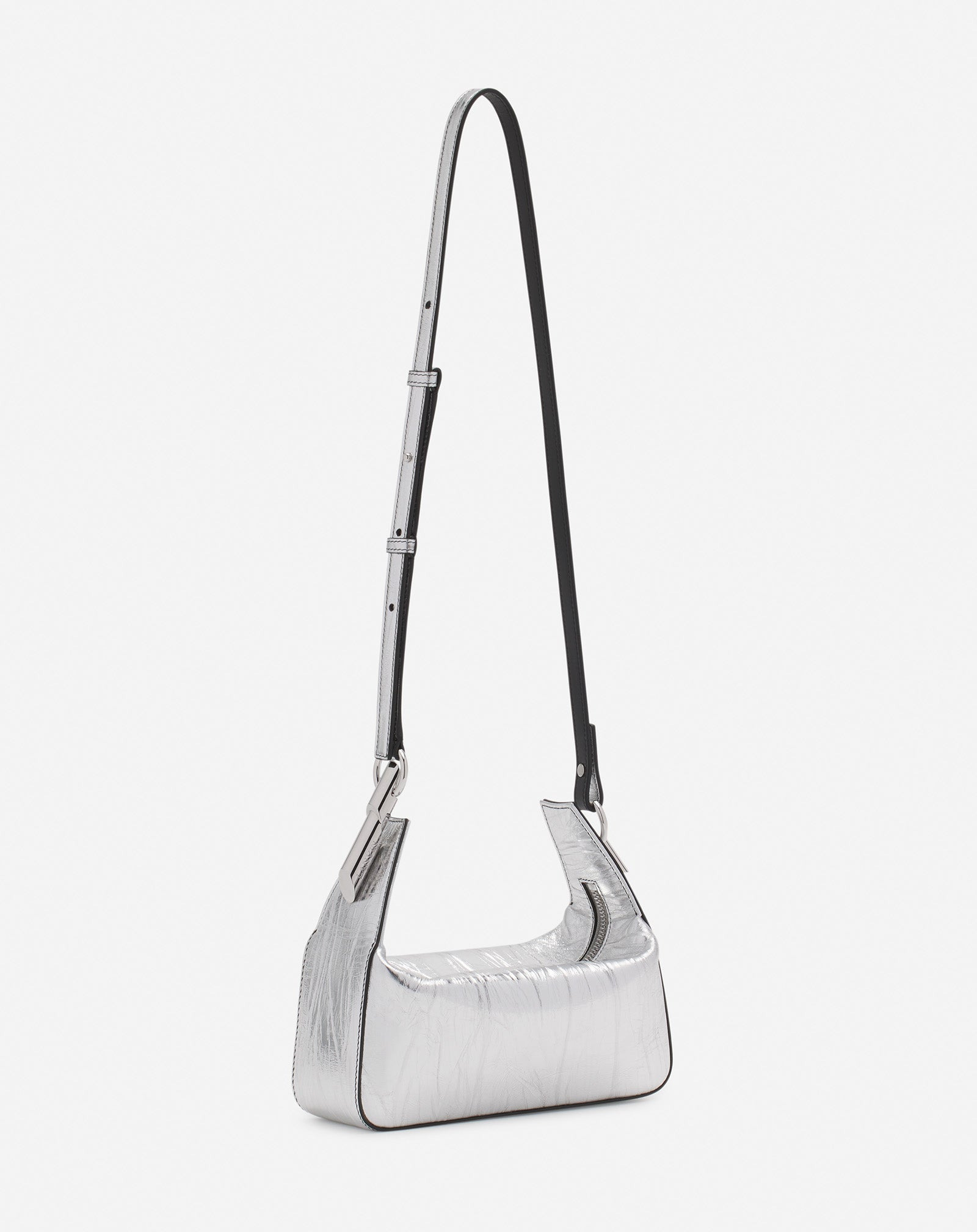 HAUTE SÉQUENCE CLUTCH BAG IN METALLIC LEATHER - 3