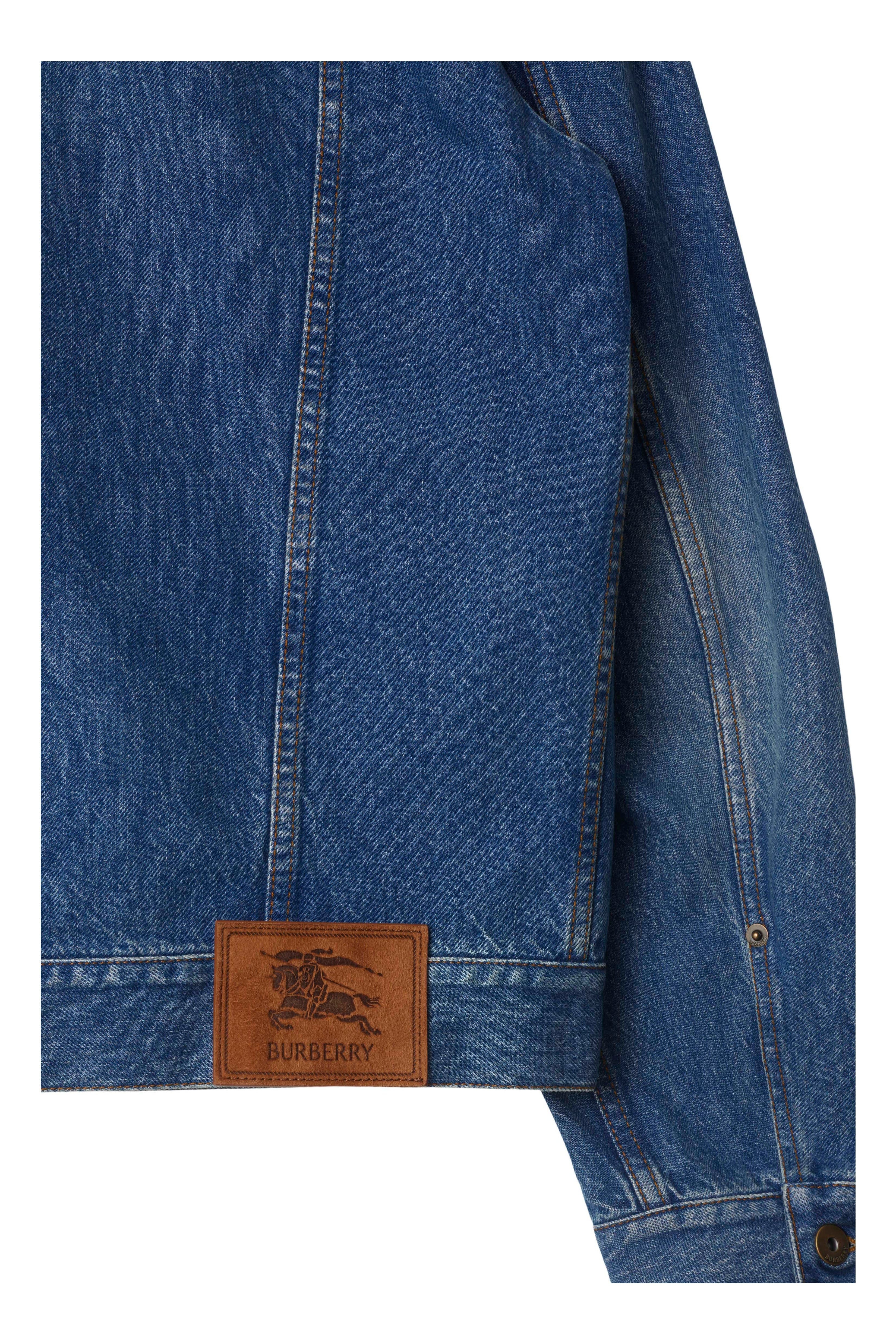 burberry Denim Jacket in Mid Blue at Nordstrom - 5