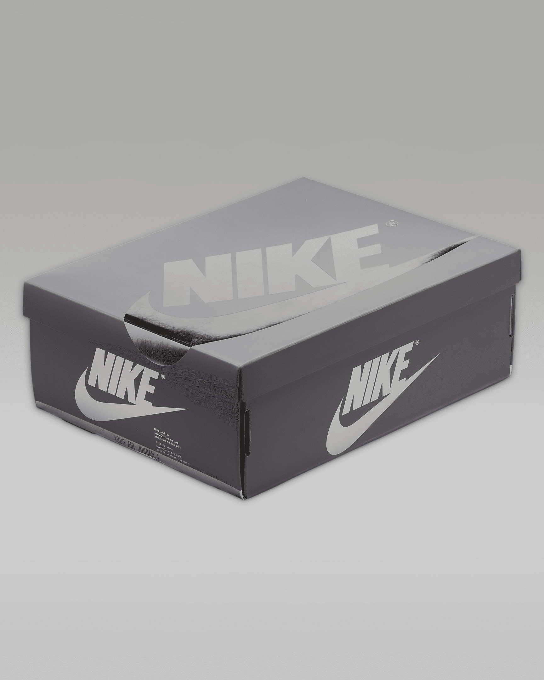 Men's Air Jordan 1 Low OG "Silver" Shoes - 9