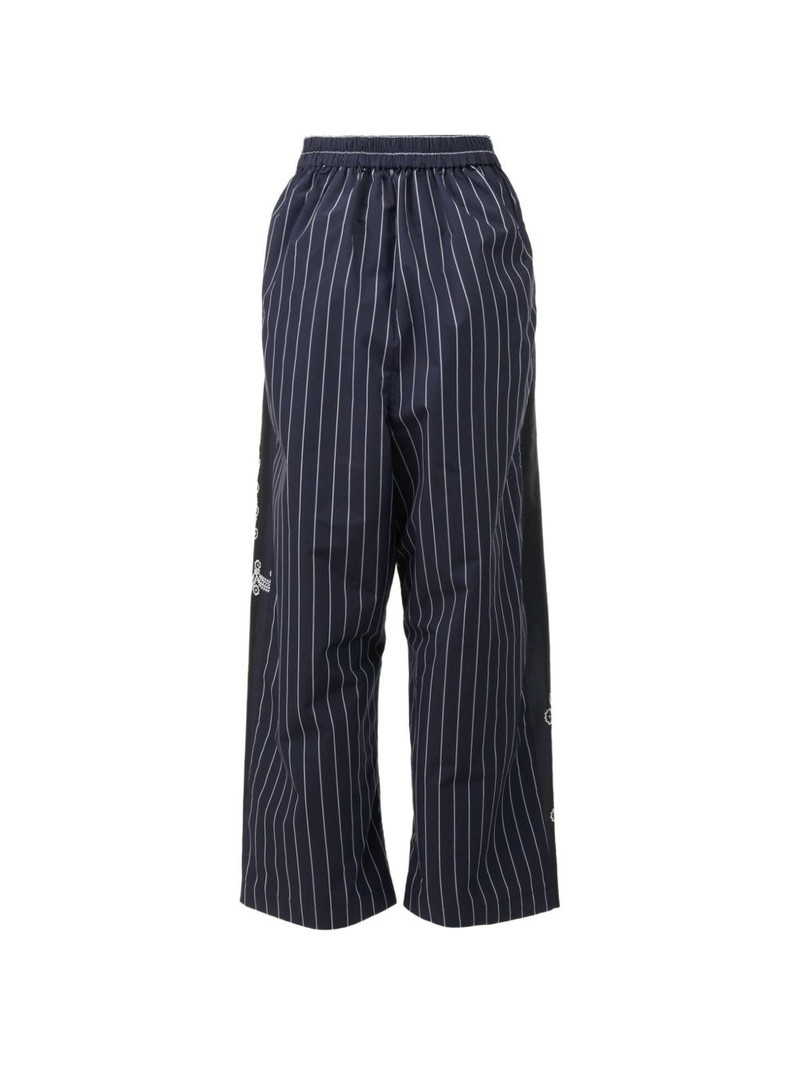 striped-pattern trousers 1