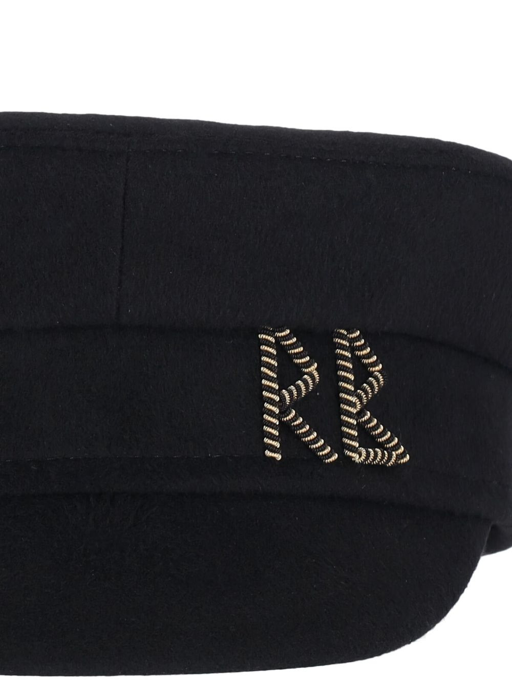 baker-boy pin-embellished hat - 3