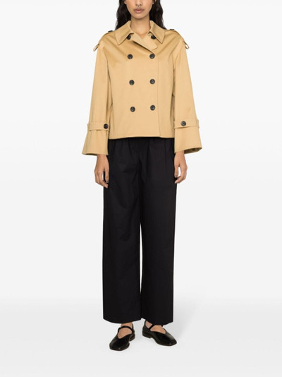 BY MALENE BIRGER Alisandra double-breasted trench jacket outlook