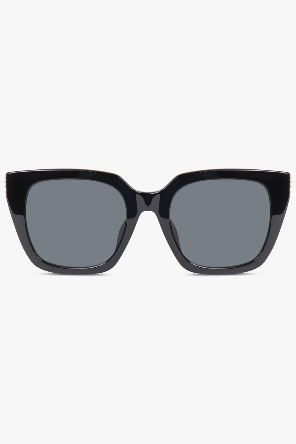 SL M143/F SQUARE FRAME SUNGLASSES | BLACK - 1