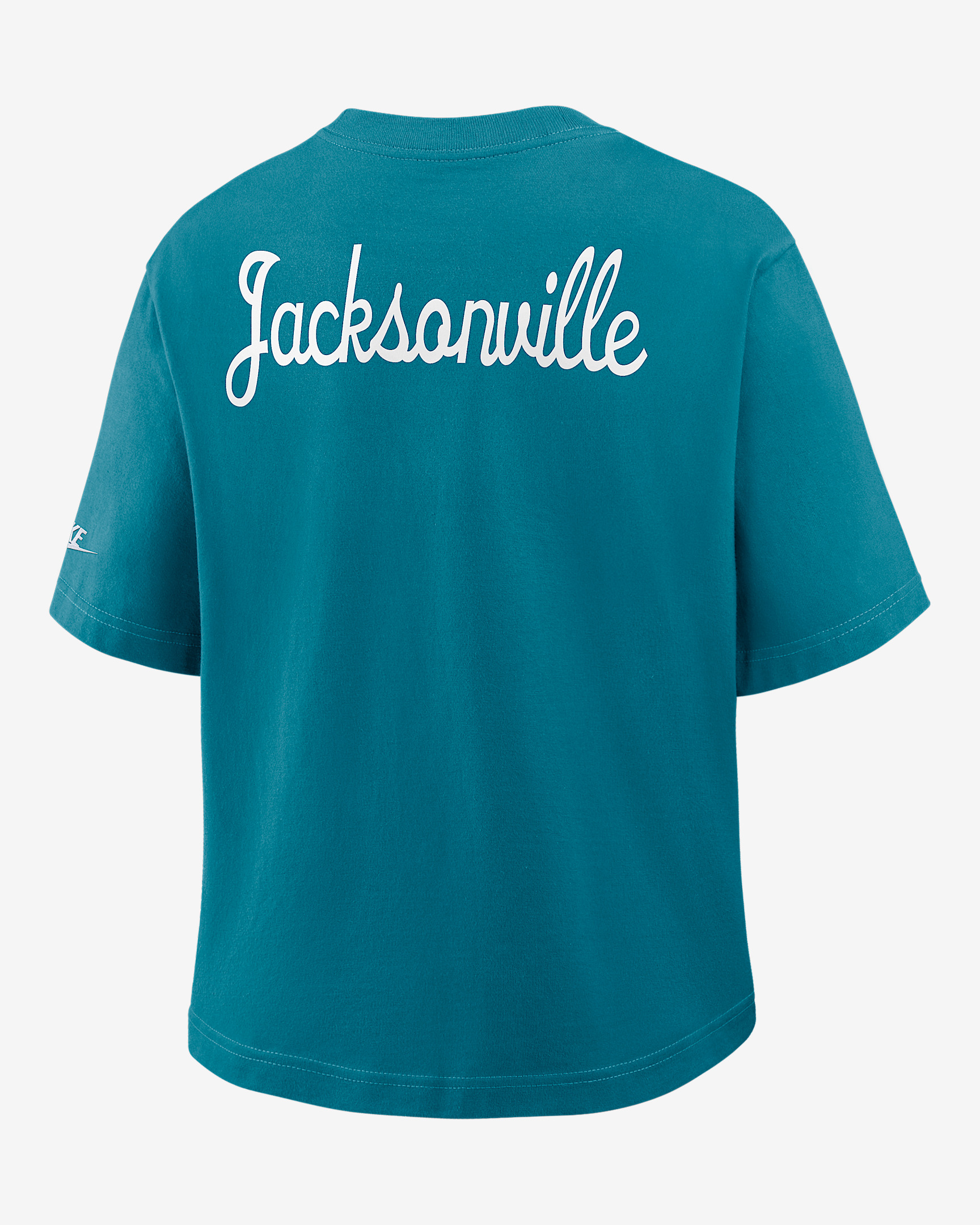 Jacksonville Jaguars Rewind Pocket Boxy Women's Nike NFL T-Shirt - 2