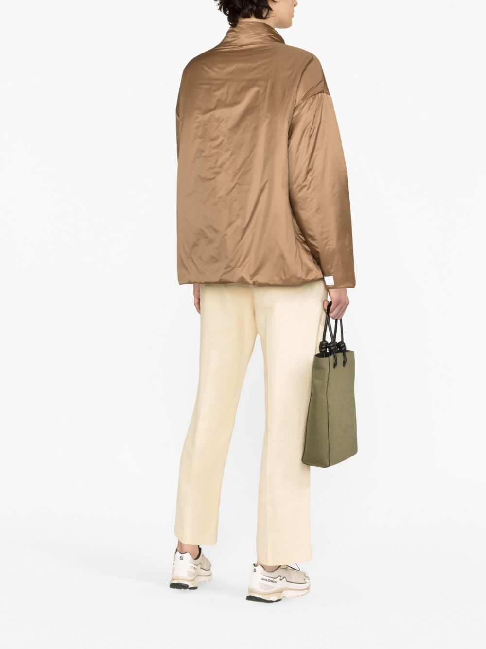high-neck padded jacket - 3