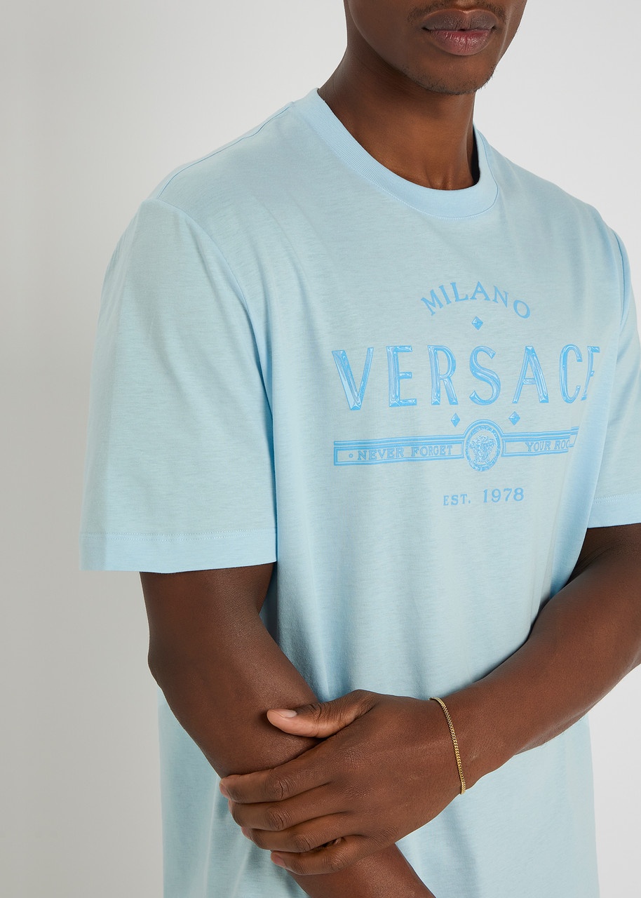 Versace Logo-printed Cotton T-shirt - 5