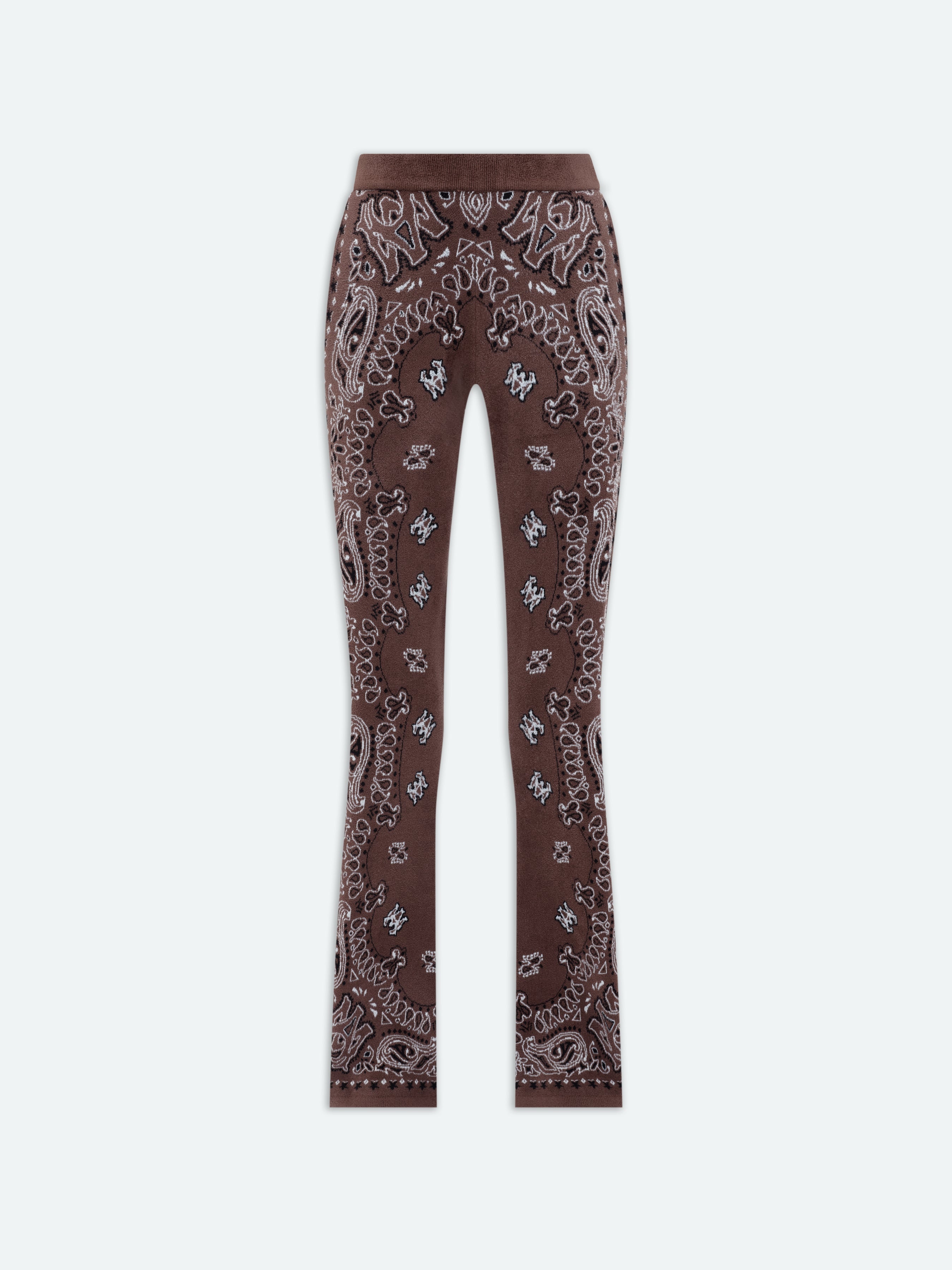 BANDANA FLARED SWEATPANT - 1