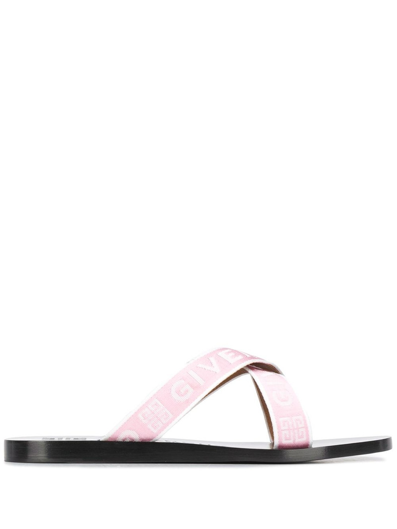 logo strap sandals 1
