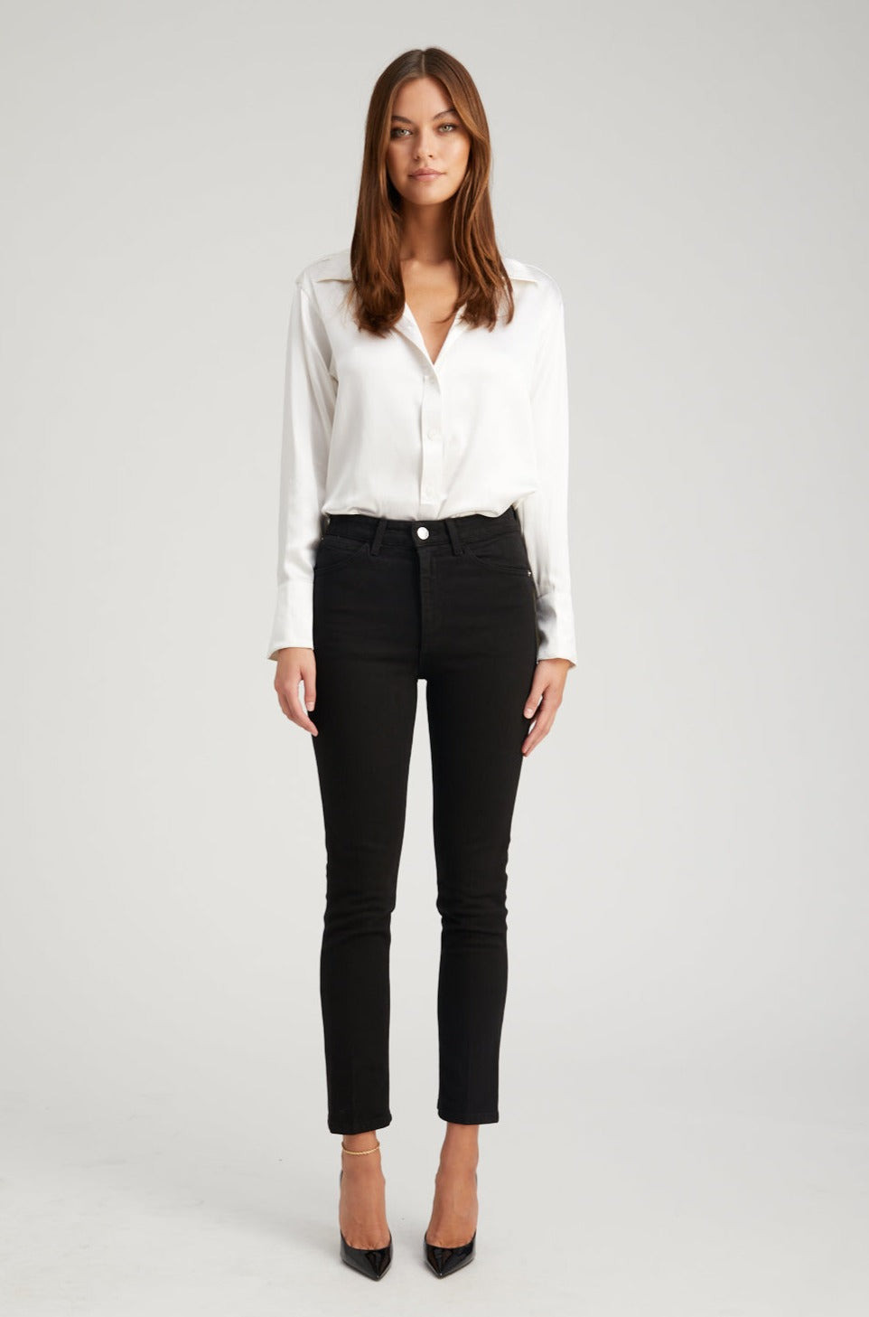 STEVIE SKINNY STRAIGHT LEG DENIM - 5