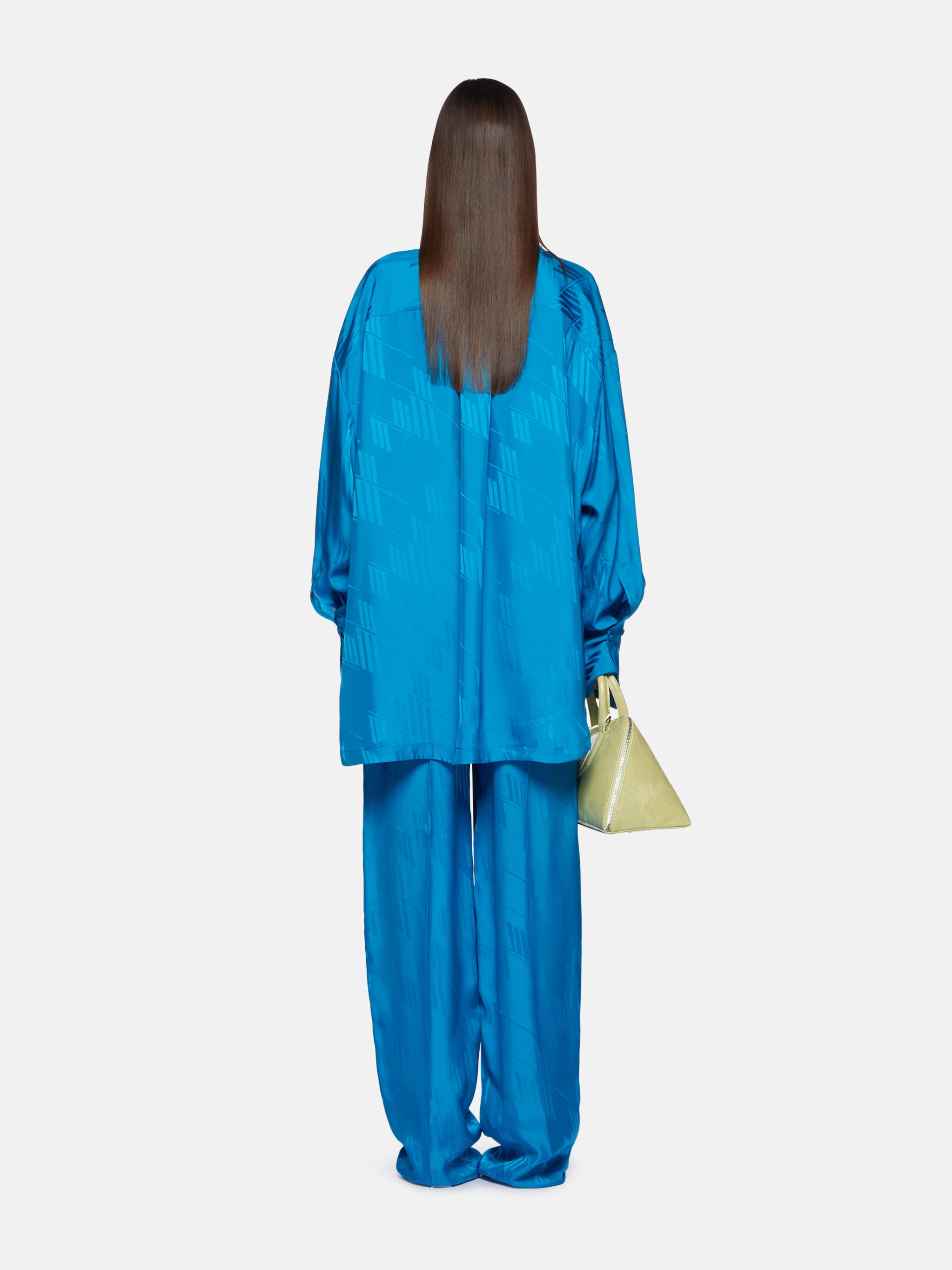 ''JAGGER'' CAPRI BLUE LONG PANTS - 3