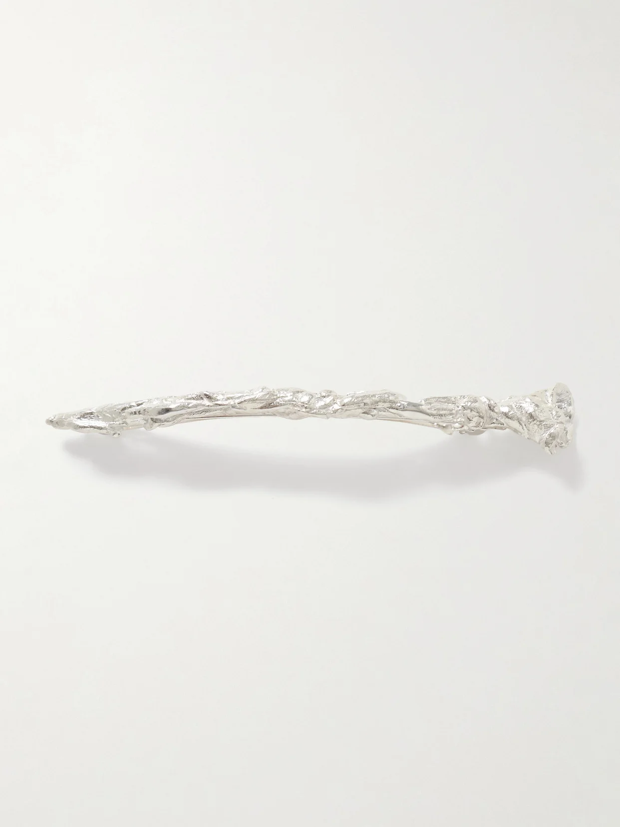 Silver-plated Hair Clip - 1