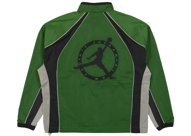 Off-White OFF-WHITE x Nike Jordan Logo Track Jacket Green outlook