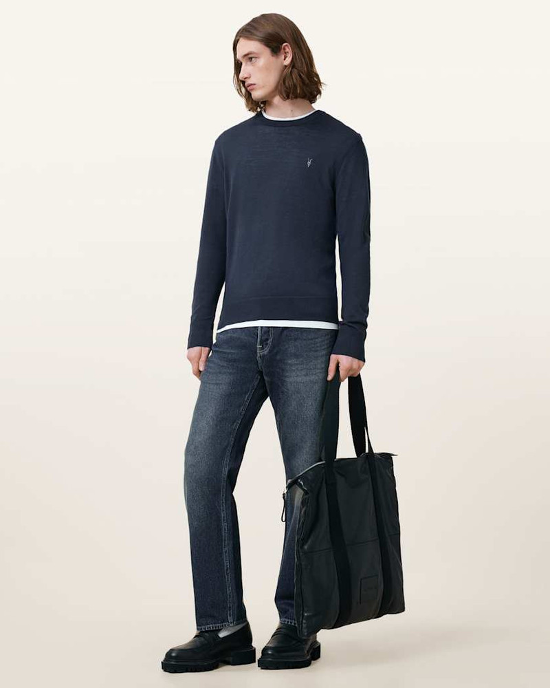 MODE MERINO CREW NECK RAMSKULL SWEATER 4