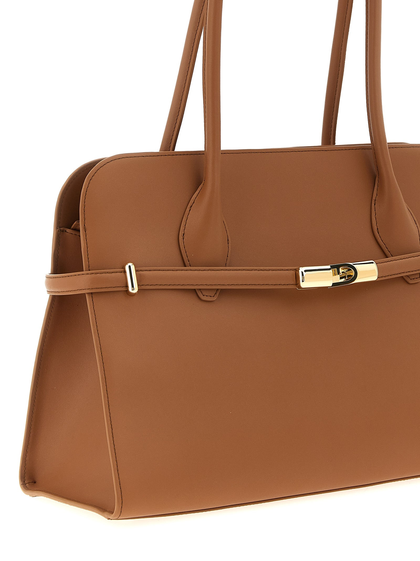Furla Goccia Dome L Shoulder Bags Brown - 3