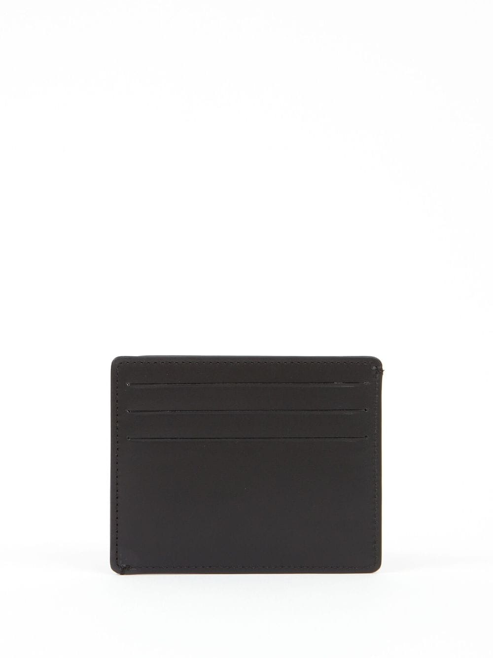 four-stitch leather cardholder - 2