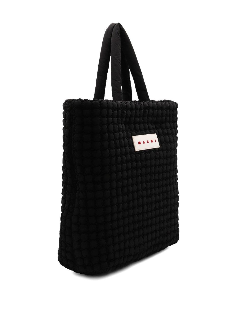padded-bubble tote bag - 3