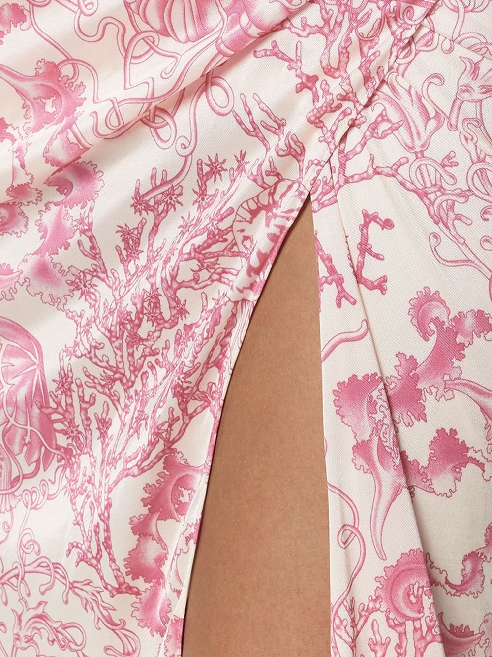 Underwater Barocco draped skirt - 5