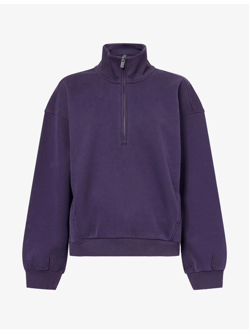 Restore Oversized Half-Zip Cotton-Jersey Sweatshirt - 1