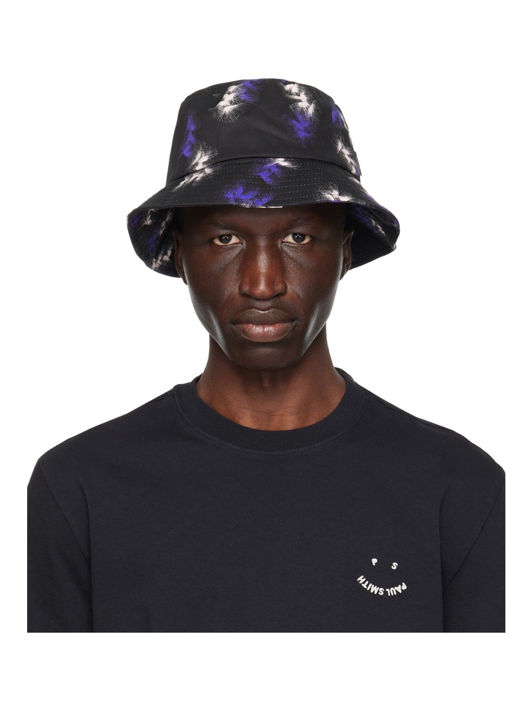 Black Sunflare Bucket Hat - 1