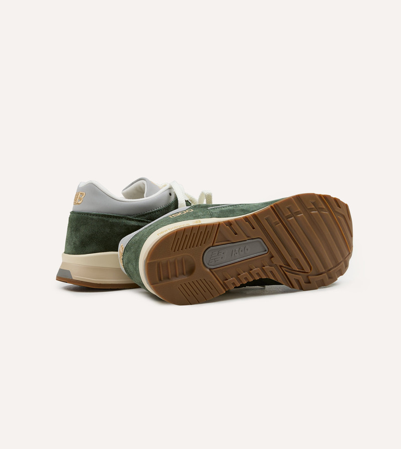 New Balance New Balance 'Vintage Sports' Kombu Green and Sea Spray Made in UK 1500v1 Trainers outlook