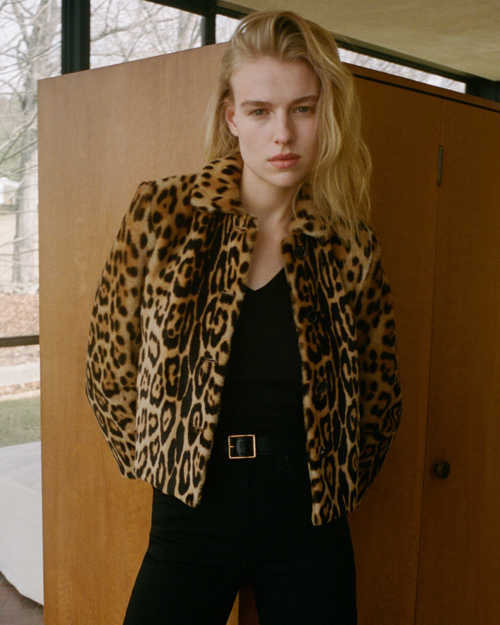 MONTMARTRE SHEARLING CROPPED JACKET - 6