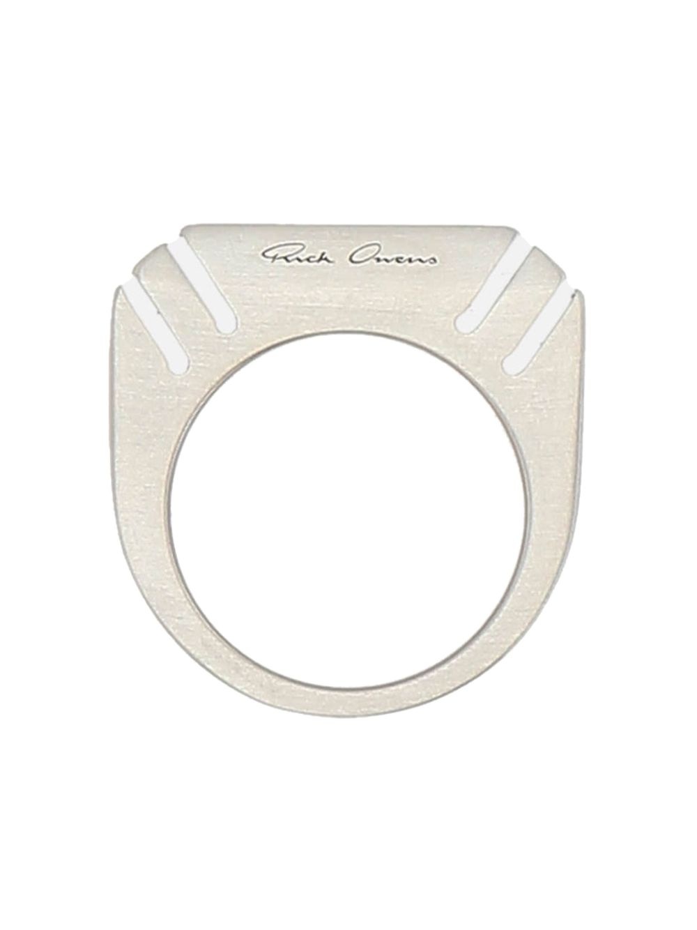 Cut Beveled ring - 2