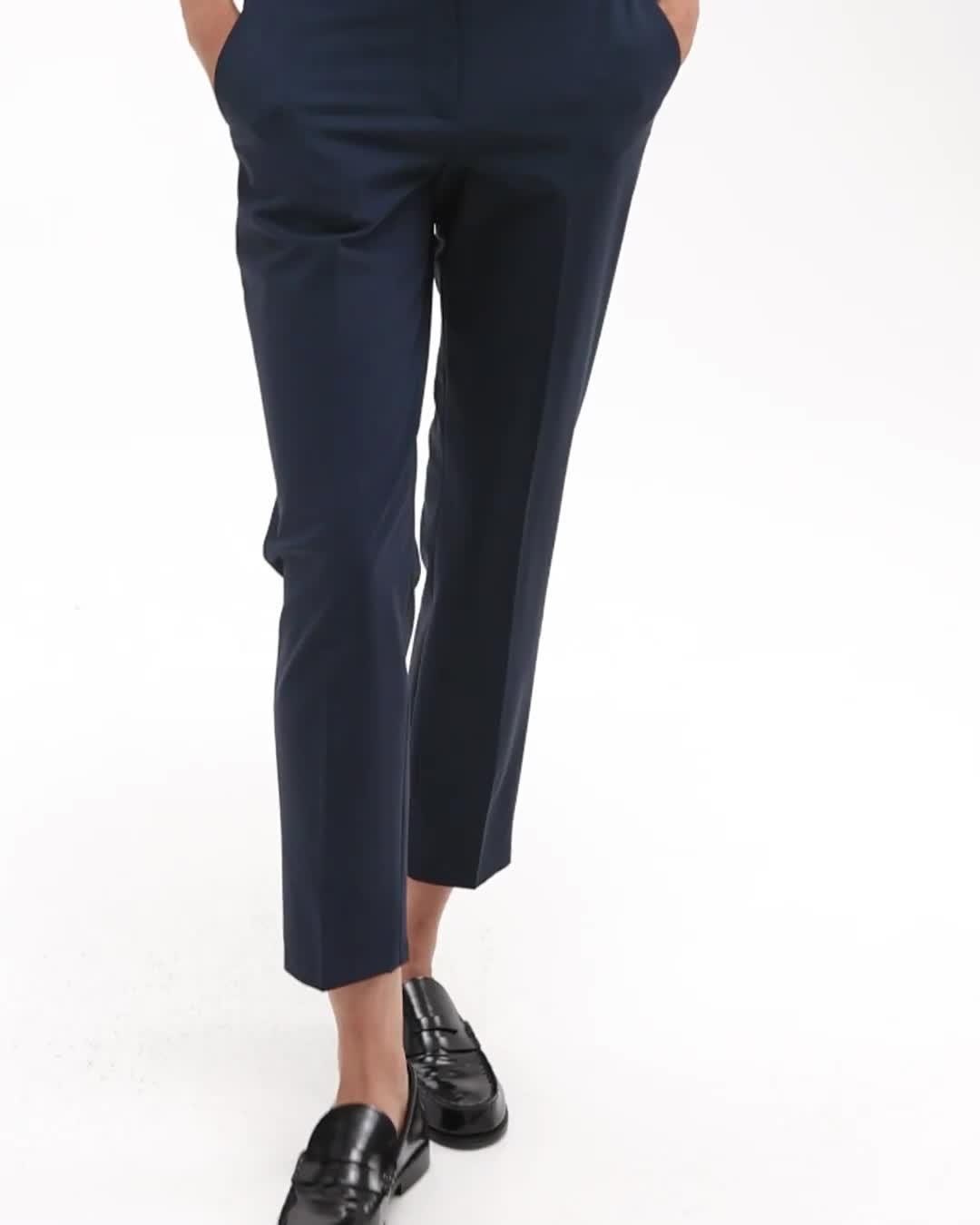 Treeca Pant in Good Wool - 6