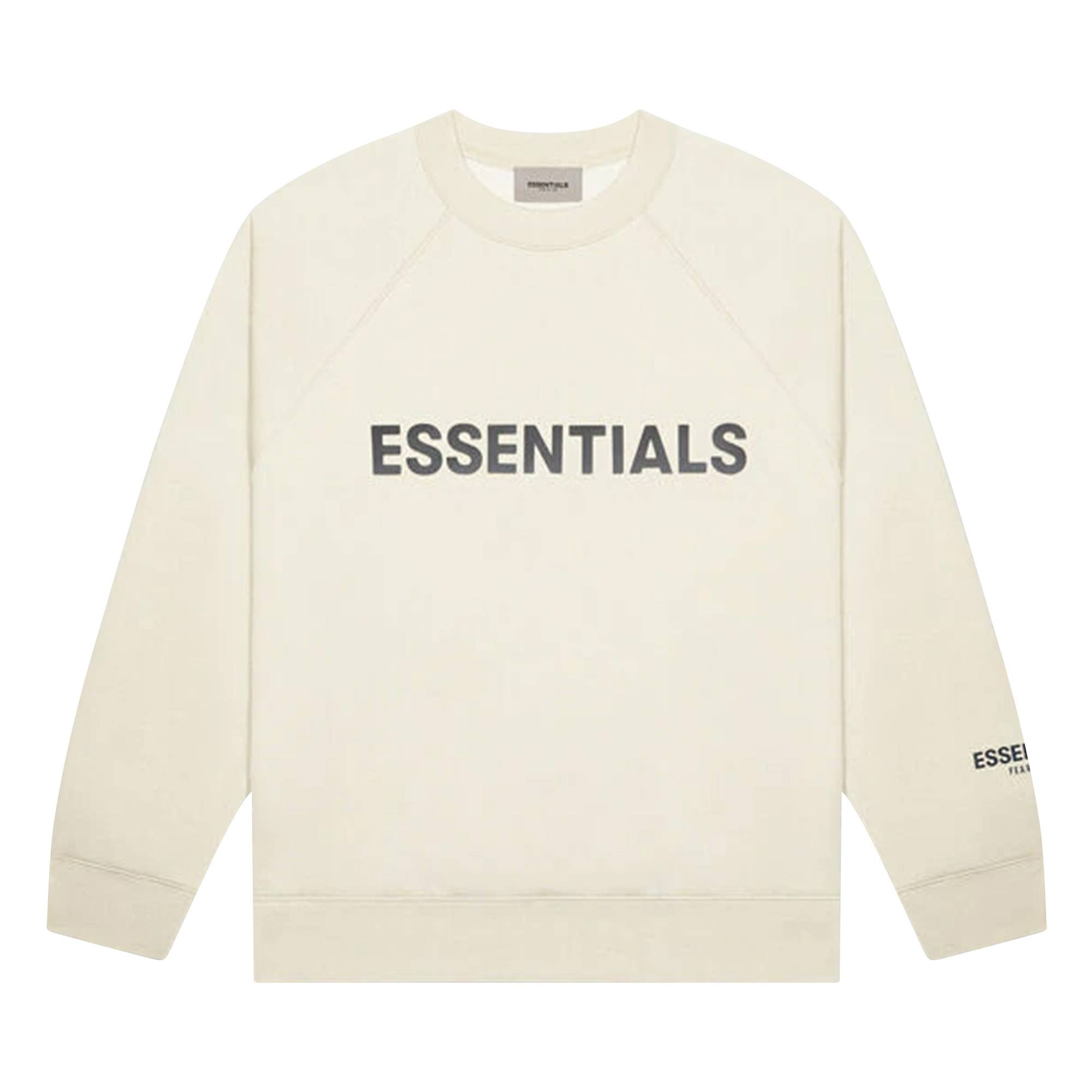 Fear of God Essentials Crewneck Sweatshirt 'Cream' - 1