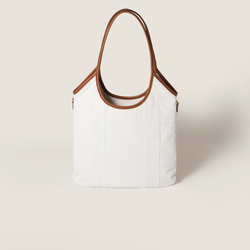 IVY denim patchwork bag 4