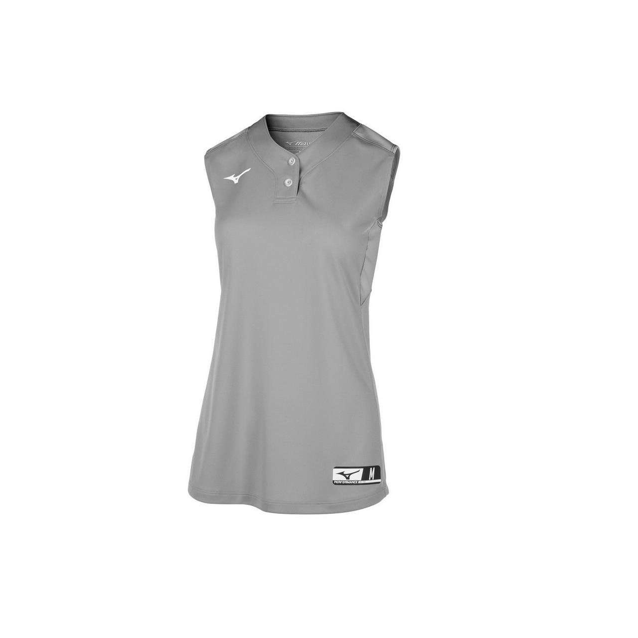 Aerolite 2-Button Sleeveless Softball Jersey - 1