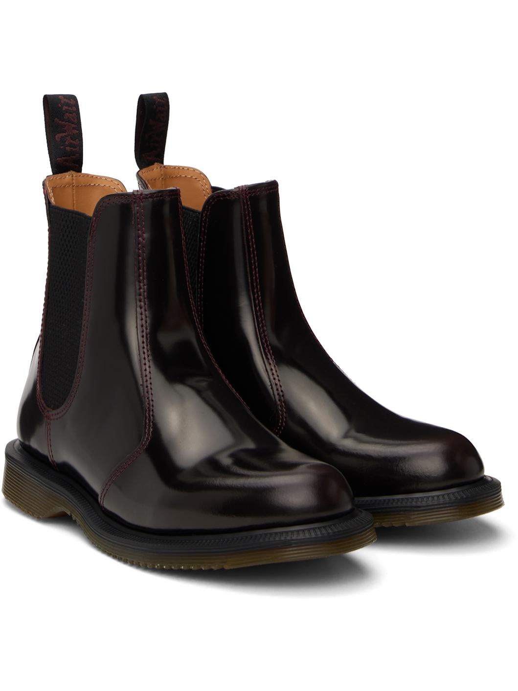 Burgundy Flora Arcadia Chelsea Boots - 4