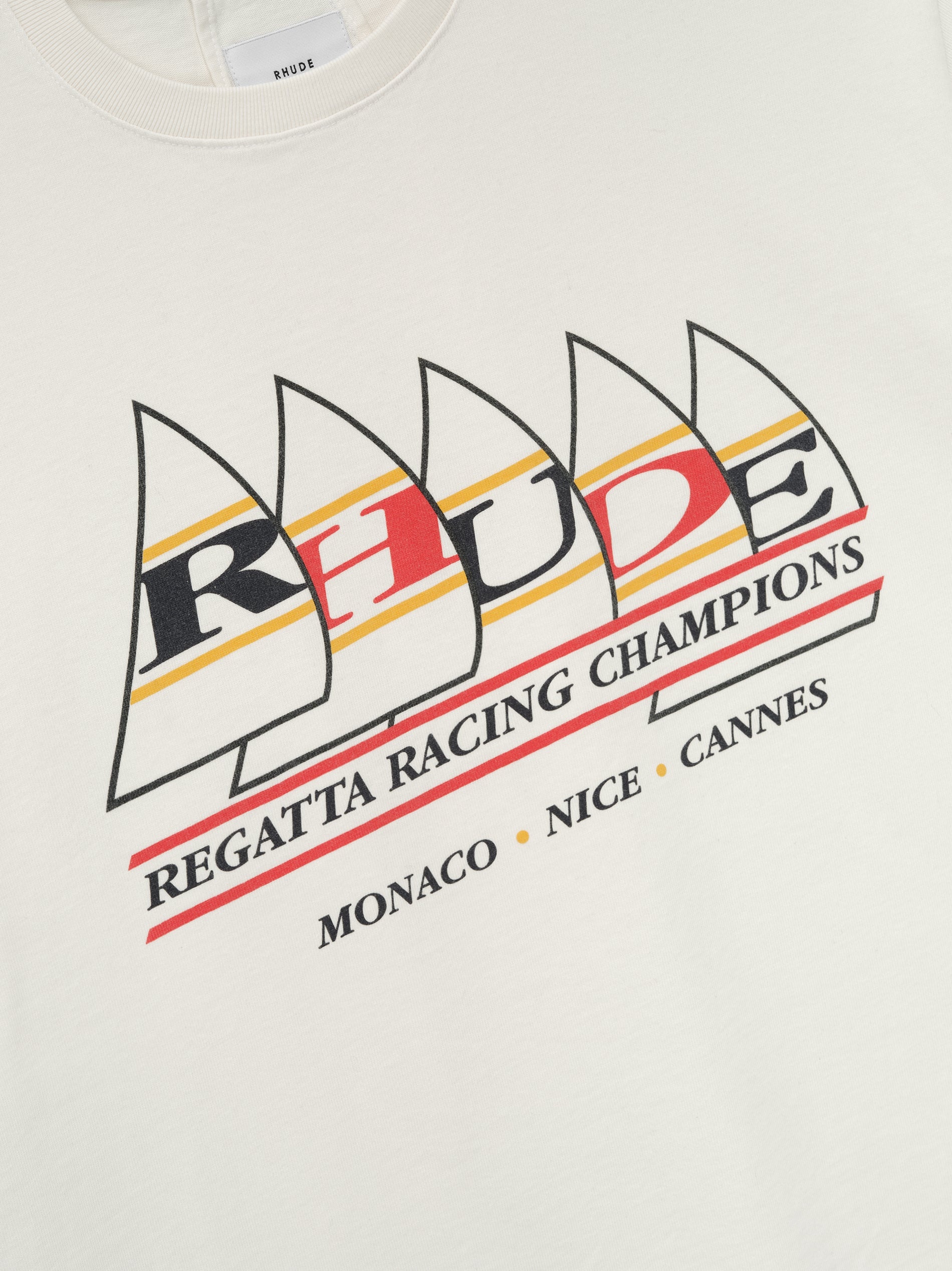 RHUDE REGATTA CHAMPIONS TEE - 3
