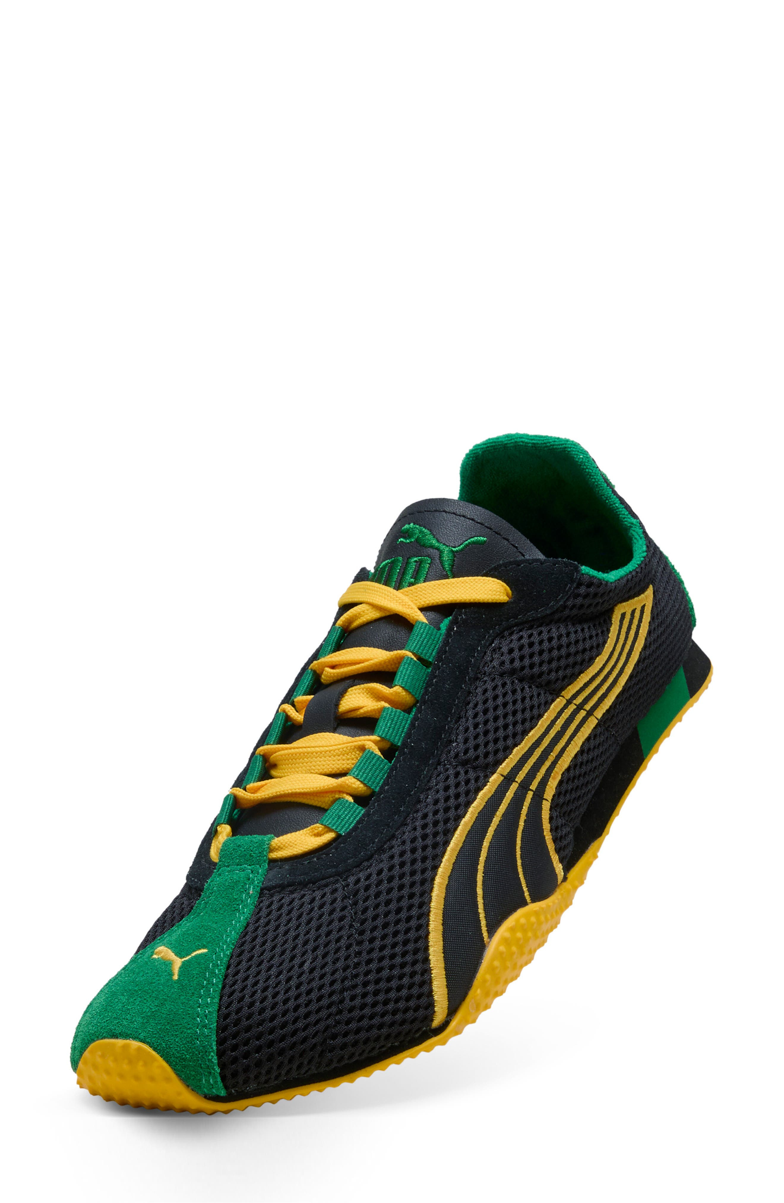 PUMA H-Street Sneaker in Puma Black/Yellow Sizzle at Nordstrom - 4
