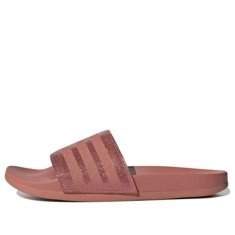(WMNS) adidas Adilette Comfort Slides 'Bandage Shimmer - Raw Pink' EE6816 - 1