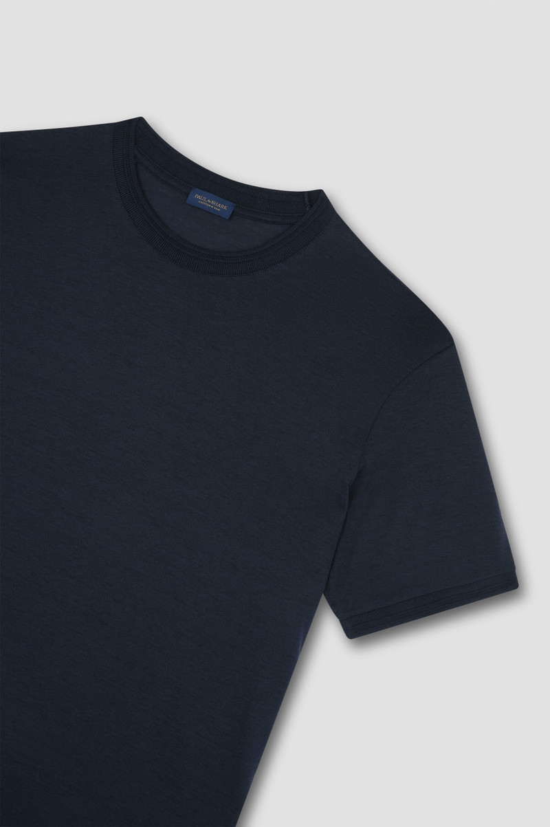 COTTON 및 실크 T-SHIRT 5