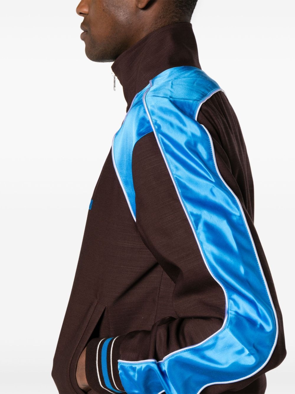 Courage zip-up track jacket - 5