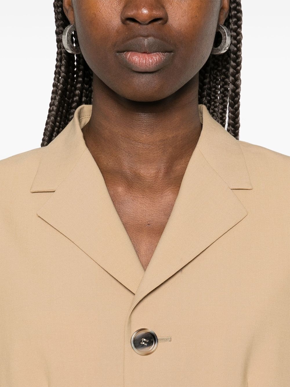 single-breasted blazer - 5