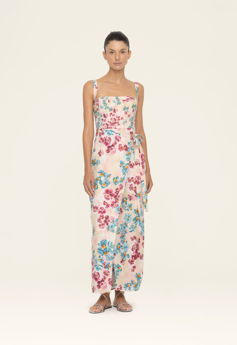 Agua by Agua Bendita Cinéfila Prado Maxi Dress outlook